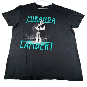Miranda Lambert Livin Like Hippies 2018 Tour T-Shirt XL